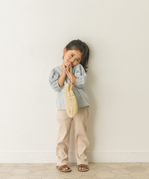 URBAN RESEARCH DOORS（アーバンリサーチドアーズ）の「ボリュームスリーブカットソー(KIDS)（Tシャツ/カットソー・キッズ・ブルー系その他/ピンク系その他・120/105/150/135）」の22枚目の写真