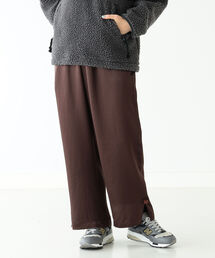 BEAMS BOY | BEAMS BOY / サテン ベロアテープ イージー パンツ(その他パンツ)