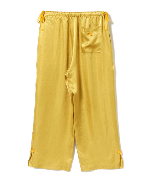 BEAMS BOY（ビームスボーイ）の「BEAMS BOY / サテン ベロアテープ イージー パンツ（その他パンツ・レディース・ブラウン/イエロー・ONE SIZE）」の21枚目の写真