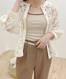 【apres jour clair】マルチwayチュールレースブラウス【ZOZOTOWN限定アイテム】