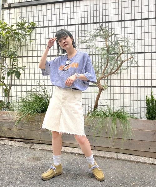 WHO'S WHO gallery（フーズフーギャラリー）の「ボーイキュロット（デニムパンツ・レディース・ブラック/サックスブルー/ブルー/キナリ・FREE）」の15枚目の写真