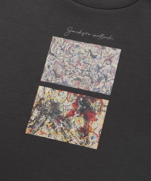 SENSE OF PLACE by URBAN RESEARCH（センスオブプレイスバイアーバンリサーチ）の「『別注』グラフィックアートTシャツ B（Tシャツ/カットソー・メンズ・ホワイト/チャコールグレー/ライトベージュ・MEDIUM/LARGE）」の19枚目の写真