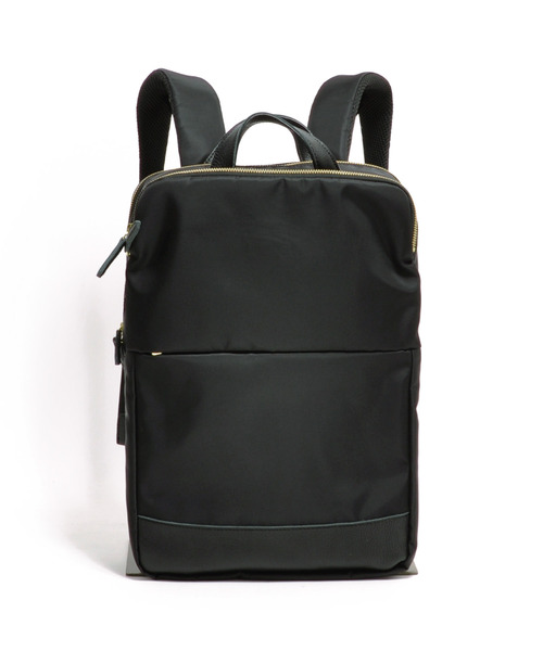 perche(ペルケ)の「ペルケ perche / ナイロン×牛革PCリュック(バックパック/リュック・レディース・ライトグレー/オリーブ/ベージュ系その他/ブラック・FREE)」の17枚目の写真