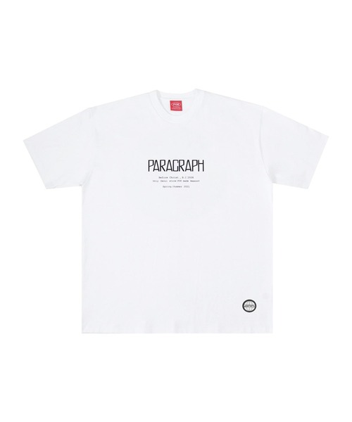 Paragraph(パラグラフ)の「WEGO/Paragraph ロゴビッグTシャツ(Tシャツ/カットソー・メンズ・ホワイト/ブラック/ダークグリーン/杢グレー/ライトパープル・FREE)」の3枚目の写真