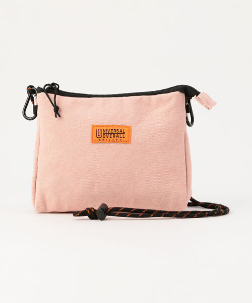 UNIVERSAL OVERALL（ユニバーサルオーバーオール）の「【UNIVERSAL OVERALL/ユニバーサルオーバーオール】 タイダイデルタサコッチ【UVO-043】（ショルダーバッグ・メンズ・ピンク/ブルー/レッド・FREE）」の10枚目の写真