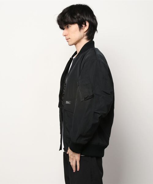 FAT（エフエイティー）の「WA-1（MA-1・メンズ・ブラック/オリーブ/レオパード・SKINNY(L)/FAT(XL)/JUMBO(XXL)/TITCH(M)）」の4枚目の写真