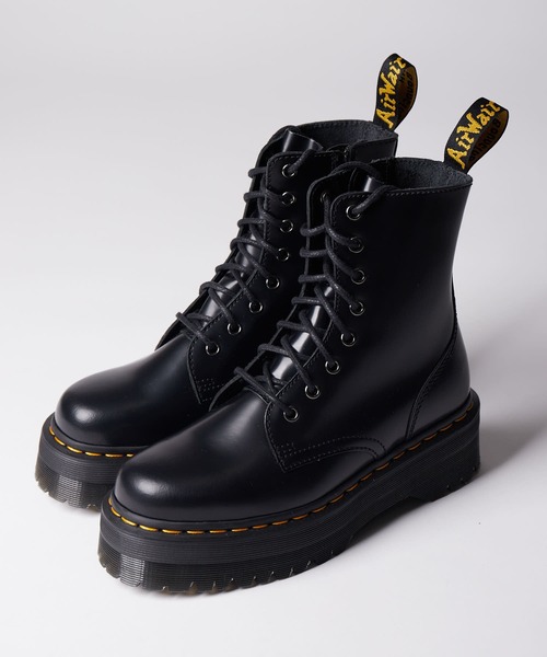 Dr. Martens（ドクターマーチン）の「【Dr.Martens /ドクターマーチン】QUAD RETRO JADON 8EYE BOOT 8ホールプラットフォーム厚底ブーツ（ブーツ・レディース・ブラック・4/6/5）」の9枚目の写真