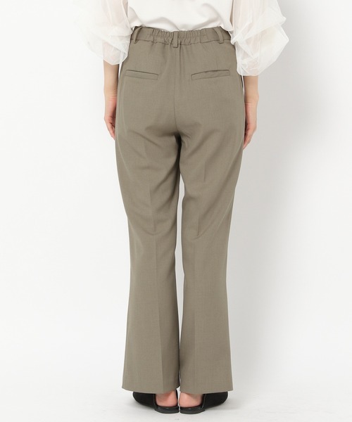 mysty woman(ミスティウーマン)の「サスツキセンタープレスパンツ 218054(スラックス・レディース・ダークブラウン/カーキ/オレンジ/ライトブラウン/ダークグリーン/ブラック・FREE)」の18枚目の写真