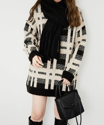 Heather�i�w�U�[�j�́uBIG�`�F�b�N�`���j�b�N�j�b�g�@218144�i�j�b�g/�Z�[�^�[�j�v