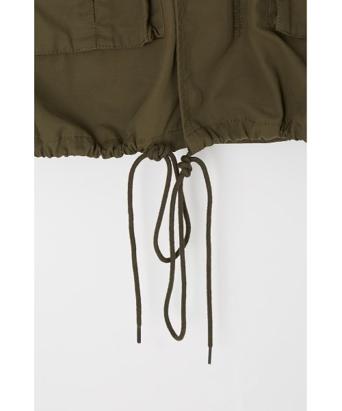 MOUSSY（マウジー）の「SLEEVELESS UTILITY ジャケット（ミリタリージャケット・レディース・カーキ/ベージュ・FREE）」の15枚目の写真