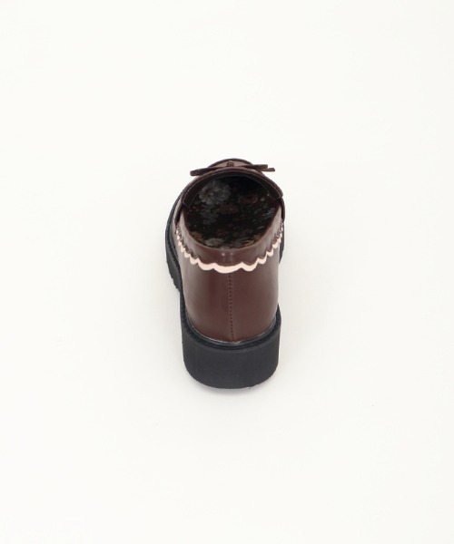 axes femme（アクシーズファム）の「タンクソールスカラローファー（ローファー・レディース・ブラック/ブラウン・LARGE/MEDIUM）」の18枚目の写真