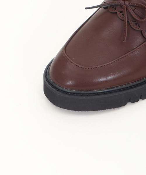 axes femme（アクシーズファム）の「タンクソールスカラローファー（ローファー・レディース・ブラック/ブラウン・LARGE/MEDIUM）」の17枚目の写真