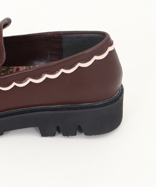 axes femme（アクシーズファム）の「タンクソールスカラローファー（ローファー・レディース・ブラック/ブラウン・LARGE/MEDIUM）」の16枚目の写真