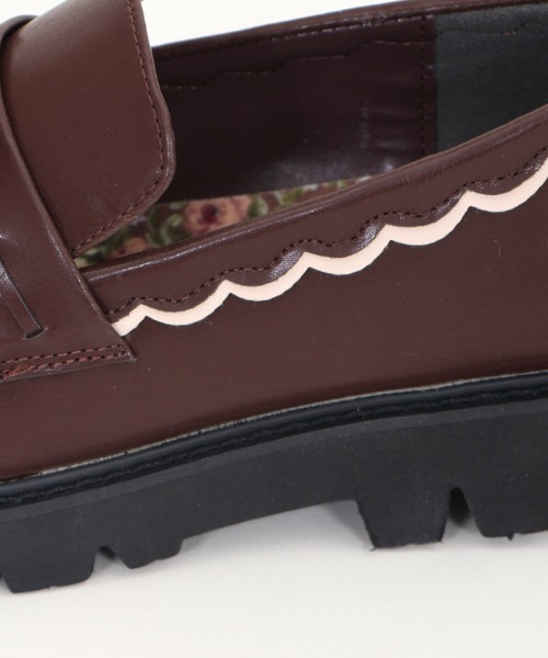 axes femme（アクシーズファム）の「タンクソールスカラローファー（ローファー・レディース・ブラック/ブラウン・LARGE/MEDIUM）」の15枚目の写真