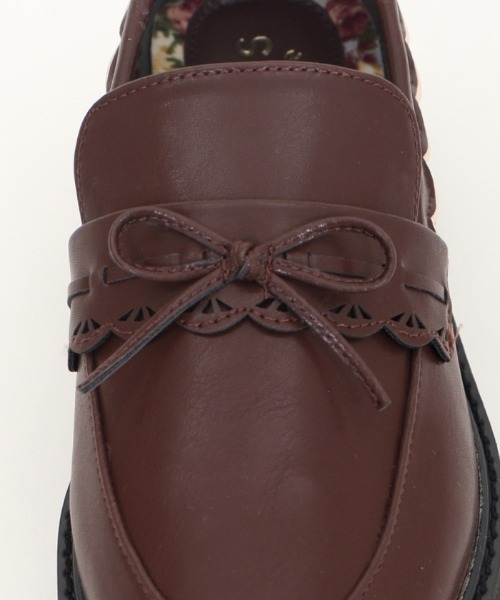 axes femme（アクシーズファム）の「タンクソールスカラローファー（ローファー・レディース・ブラック/ブラウン・LARGE/MEDIUM）」の14枚目の写真