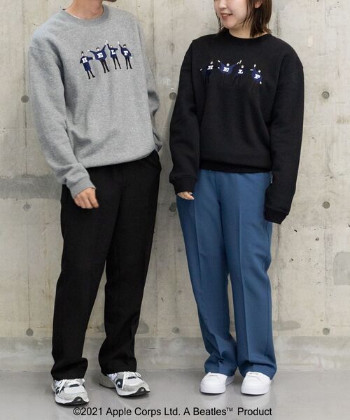 The Beatles（ザビートルズ）の「【WEB限定】SHIPS: THE BEATLES コラボレーション クルーネック スウェット 21FW（スウェット・メンズ・グレー/ネイビー/ブラック/グレー系その他・LARGE/SMALL/X-LARGE/MEDIUM）」の8枚目の写真