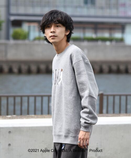 The Beatles（ザビートルズ）の「【WEB限定】SHIPS: THE BEATLES コラボレーション クルーネック スウェット 21FW（スウェット・メンズ・グレー/ネイビー/ブラック/グレー系その他・LARGE/SMALL/X-LARGE/MEDIUM）」の10枚目の写真