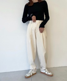 CANAL JEAN | RED CHOP WORKS(レッドチョップワークス) コットンタックパンツ(その他パンツ)