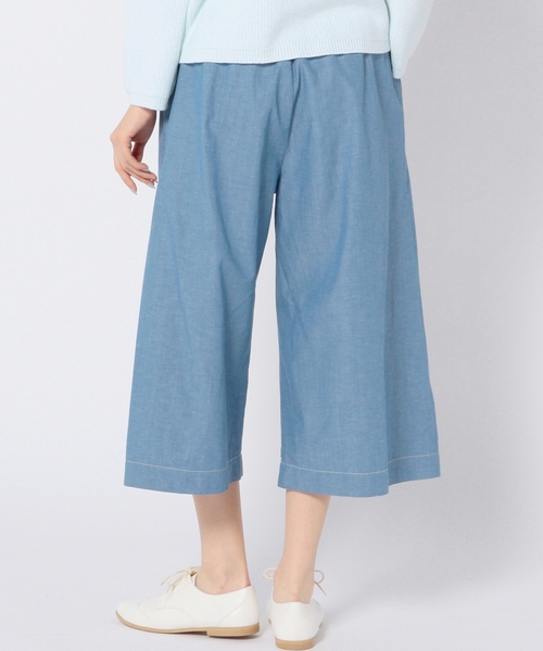 Another Edition(アナザーエディション)の「ガウチョパンツ/AEBC GAUCHO PT(その他パンツ・レディース・ネイビー/ライトブルー・MEDIUM/SMALL)」の7枚目の写真