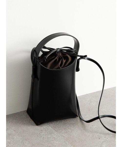 AMERICAN HOLIC(アメリカンホリック)の「巾着付き2Wayショルダーバッグ(ショルダーバッグ・レディース・グリーン/ブラウン/アイボリー/ブラック・FREE)」の2枚目の写真