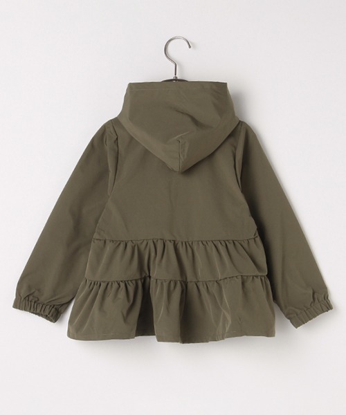 b・ROOM(ビールーム)の「ペプラムマウンテンパーカ(マウンテンパーカー・キッズ・ネイビー/カーキ/ライトピンク/ベージュ・110cm/130cm/120cm/90cm/100cm)」の13枚目の写真