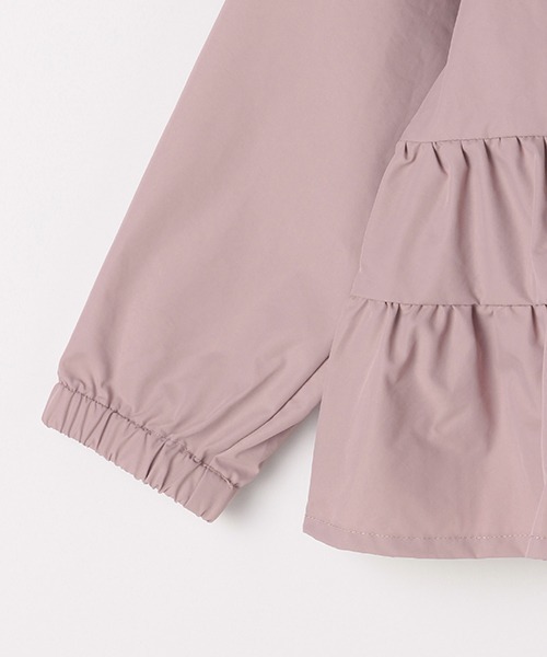 b・ROOM(ビールーム)の「ペプラムマウンテンパーカ(マウンテンパーカー・キッズ・ネイビー/カーキ/ライトピンク/ベージュ・110cm/130cm/120cm/90cm/100cm)」の8枚目の写真