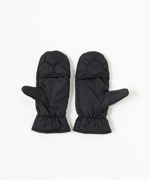 Ray BEAMS(レイビームス)の「Ray BEAMS / キルティング ミトン(手袋・レディース・ホワイト/ブラック/ベージュ・ONE SIZE)」の8枚目の写真