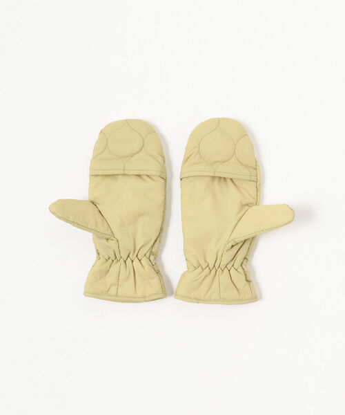 Ray BEAMS(レイビームス)の「Ray BEAMS / キルティング ミトン(手袋・レディース・ホワイト/ブラック/ベージュ・ONE SIZE)」の12枚目の写真