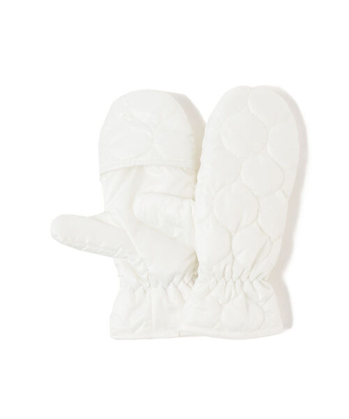 Ray BEAMS(レイビームス)の「Ray BEAMS / キルティング ミトン(手袋・レディース・ホワイト/ブラック/ベージュ・ONE SIZE)」の13枚目の写真