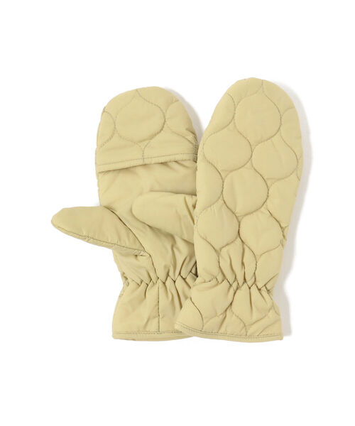 Ray BEAMS(レイビームス)の「Ray BEAMS / キルティング ミトン(手袋・レディース・ホワイト/ブラック/ベージュ・ONE SIZE)」の14枚目の写真