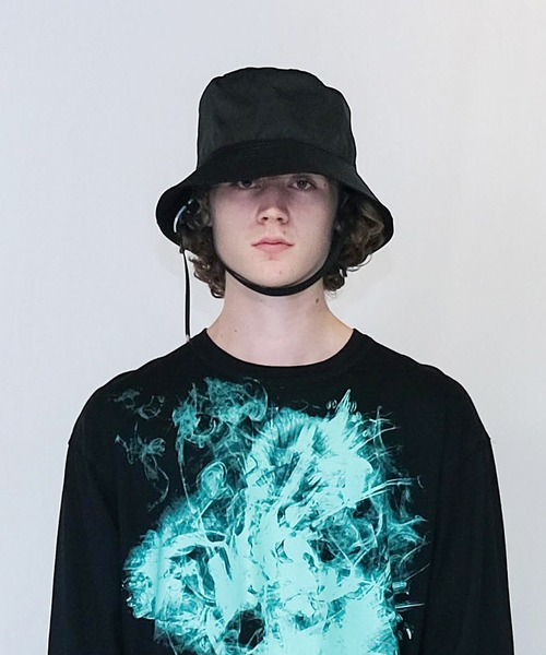 Wizzard(ウィザード)の「Wizzard ウィザード / BUCKET HAT バケットハット 撥水 防水 / WAH22-003(ハット・メンズ・ブラック・2/1)」の3枚目の写真