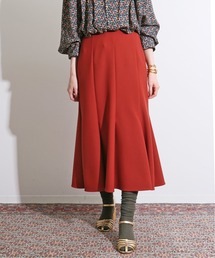 IENA LA BOUCLE ダブルクロス パネルスカート◆