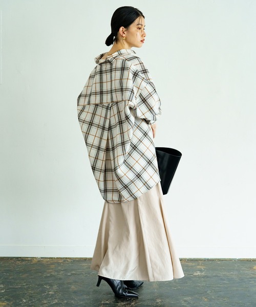 Loungedress - Loungedress NEW チェックシャツ LOUNGEDRESS（ラウンジドレス）の「チェックシャツ（シャツ