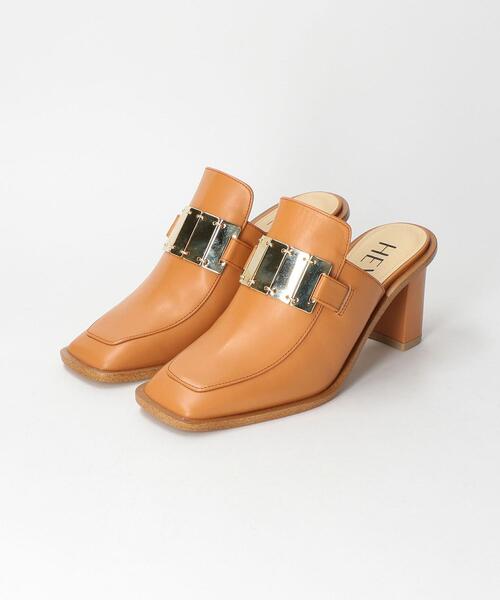 BEAUTY&YOUTH UNITED ARROWS（ビューティーアンドユースユナイテッドアローズ）の「＜HEWN＞SQUARE LOAFER MULES/シューズ（その他シューズ・レディース・ベージュ・38/36/37/36h/37h）」の4枚目の写真