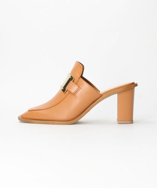 BEAUTY&YOUTH UNITED ARROWS（ビューティーアンドユースユナイテッドアローズ）の「＜HEWN＞SQUARE LOAFER MULES/シューズ（その他シューズ・レディース・ベージュ・38/36/37/36h/37h）」の3枚目の写真