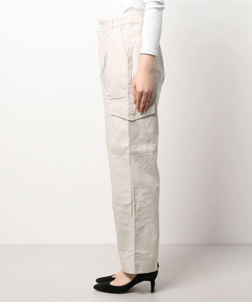 Lugnoncure（ルノンキュール）の「カーゴパンツ（カーゴパンツ・レディース・オフホワイト/カーキ/ネイビー・MEDIUM/LARGE）」の4枚目の写真