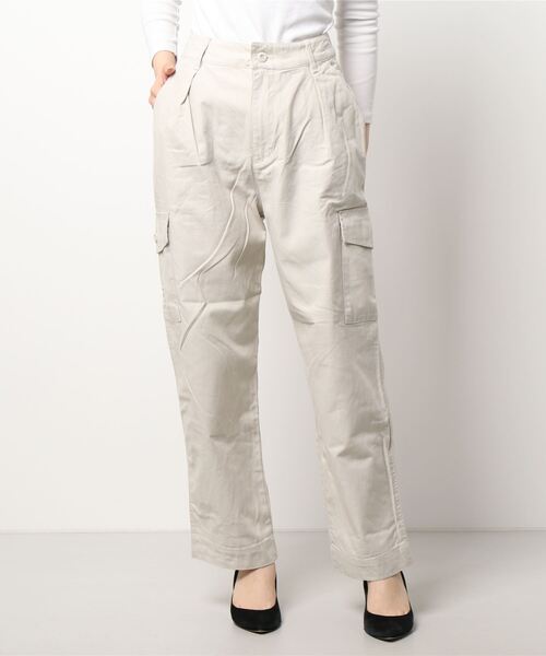 Lugnoncure（ルノンキュール）の「カーゴパンツ（カーゴパンツ・レディース・オフホワイト/カーキ/ネイビー・MEDIUM/LARGE）」の6枚目の写真