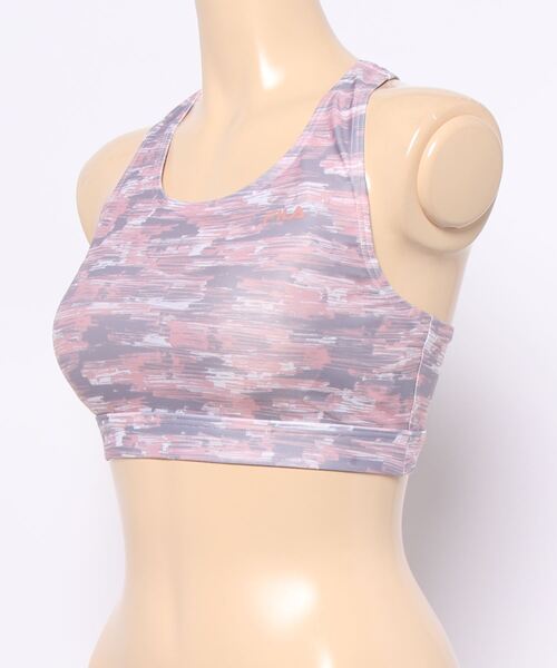 FILA（フィラ）の「【FILA / フィラ】レディース水陸両用ブラトップ（スポーツブラ・レディース・ネイビー/ピンク/ブルー・X-LARGE/MEDIUM/LARGE）」の4枚目の写真