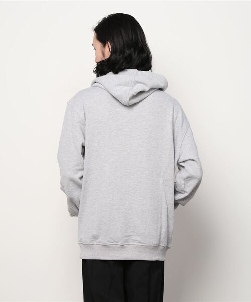 BAIT（ベイト）の「【2109_BAT】BAIT FRENCH TERRY HOODY 216-BAT-PRK-001（パーカー・メンズ・グレー・LARGE/X-LARGE/MEDIUM/XX-LARGE）」の7枚目の写真