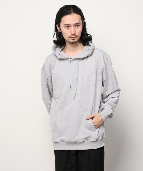 BAIT（ベイト）の「【2109_BAT】BAIT FRENCH TERRY HOODY 216-BAT-PRK-001（パーカー・メンズ・グレー・LARGE/X-LARGE/MEDIUM/XX-LARGE）」の5枚目の写真