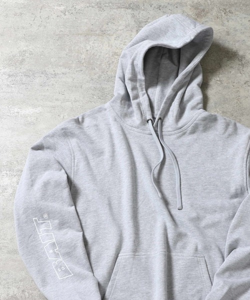 BAIT（ベイト）の「【2109_BAT】BAIT FRENCH TERRY HOODY 216-BAT-PRK-001（パーカー・メンズ・グレー・LARGE/X-LARGE/MEDIUM/XX-LARGE）」の8枚目の写真