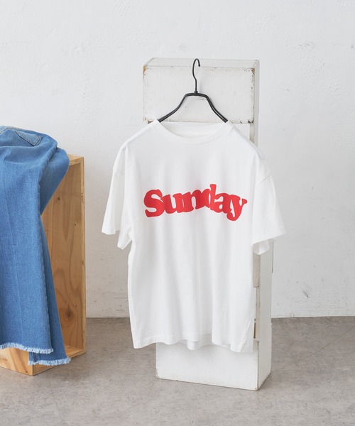 MASTER&Co（マスターアンドコー）の「【MASTER&Co./マスターアンドコー】プリントTシャツ（Tシャツ/カットソー・レディース・ブラック/レッド/イエロー・FREE）」の3枚目の写真