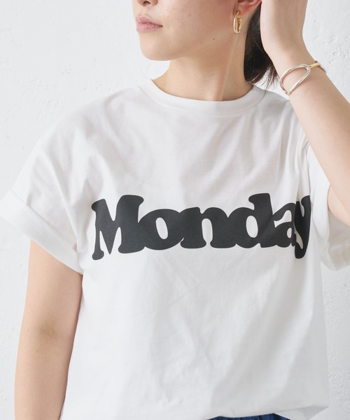 MASTER&Co（マスターアンドコー）の「【MASTER&Co./マスターアンドコー】プリントTシャツ（Tシャツ/カットソー・レディース・ブラック/レッド/イエロー・FREE）」の4枚目の写真