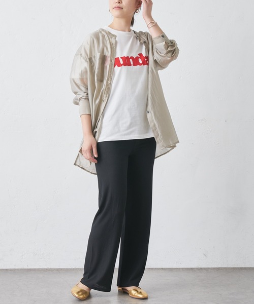 MASTER&Co（マスターアンドコー）の「【MASTER&Co./マスターアンドコー】プリントTシャツ（Tシャツ/カットソー・レディース・ブラック/レッド/イエロー・FREE）」の8枚目の写真