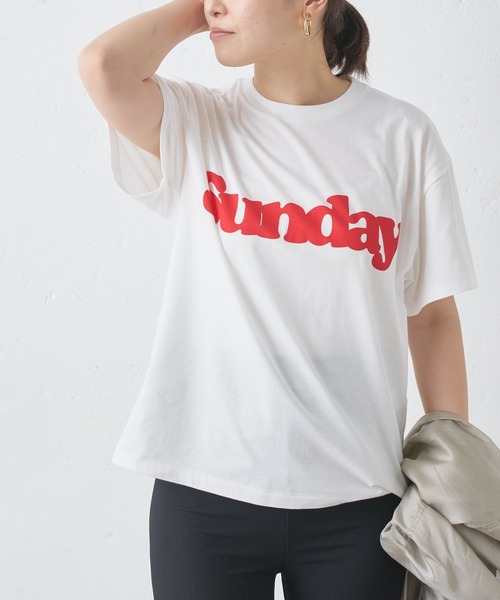 MASTER&Co（マスターアンドコー）の「【MASTER&Co./マスターアンドコー】プリントTシャツ（Tシャツ/カットソー・レディース・ブラック/レッド/イエロー・FREE）」の12枚目の写真