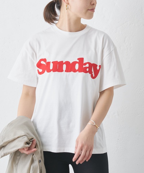 MASTER&Co（マスターアンドコー）の「【MASTER&Co./マスターアンドコー】プリントTシャツ（Tシャツ/カットソー・レディース・ブラック/レッド/イエロー・FREE）」の16枚目の写真