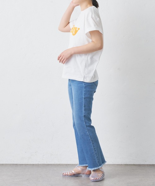 MASTER&Co（マスターアンドコー）の「【MASTER&Co./マスターアンドコー】プリントTシャツ（Tシャツ/カットソー・レディース・ブラック/レッド/イエロー・FREE）」の5枚目の写真