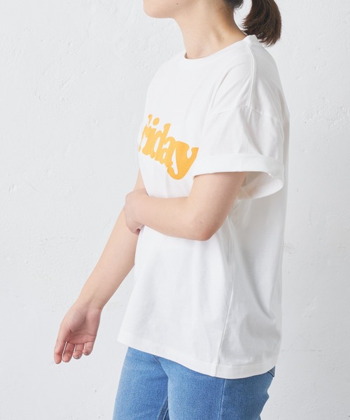 MASTER&Co（マスターアンドコー）の「【MASTER&Co./マスターアンドコー】プリントTシャツ（Tシャツ/カットソー・レディース・ブラック/レッド/イエロー・FREE）」の13枚目の写真