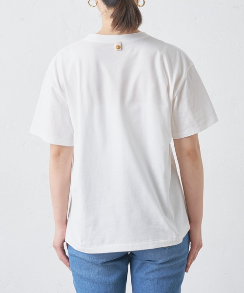 MASTER&Co（マスターアンドコー）の「【MASTER&Co./マスターアンドコー】プリントTシャツ（Tシャツ/カットソー・レディース・ブラック/レッド/イエロー・FREE）」の6枚目の写真