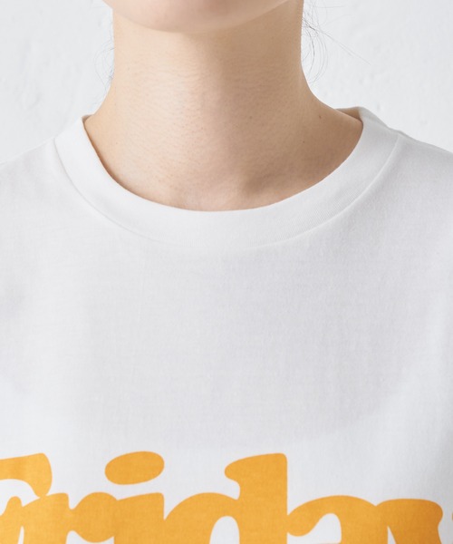 MASTER&Co（マスターアンドコー）の「【MASTER&Co./マスターアンドコー】プリントTシャツ（Tシャツ/カットソー・レディース・ブラック/レッド/イエロー・FREE）」の14枚目の写真